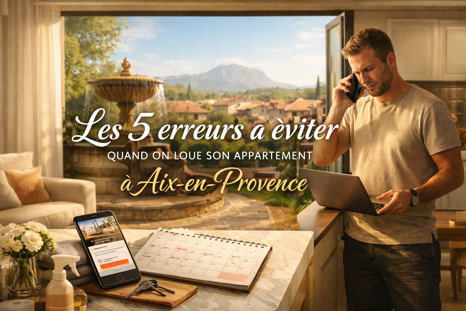 Les 5 erreurs à éviter quand on loue son appartement à Aix-en-Provence