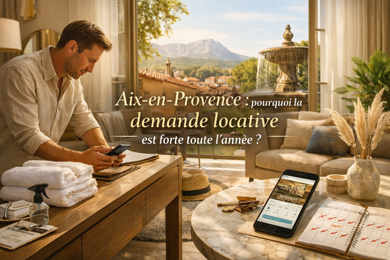 Aix-en-Provence : pourquoi la demande locative est forte toute l'année ?
