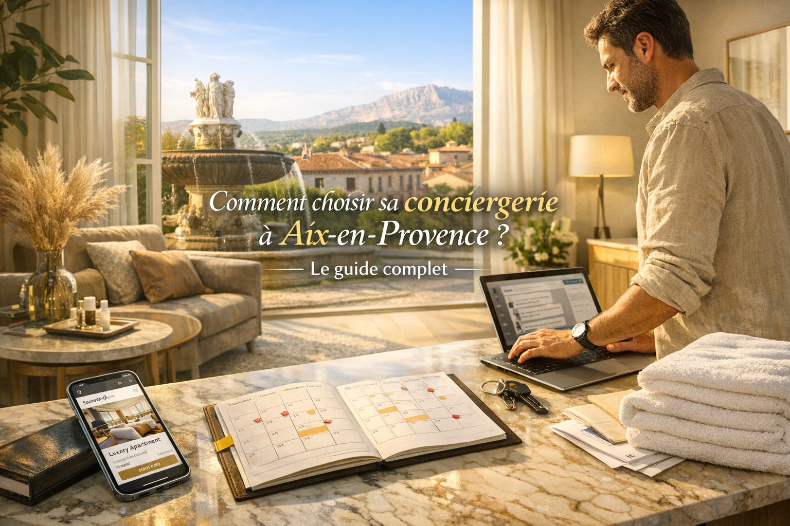 Comment choisir sa conciergerie à Aix-en-Provence ? Le guide complet