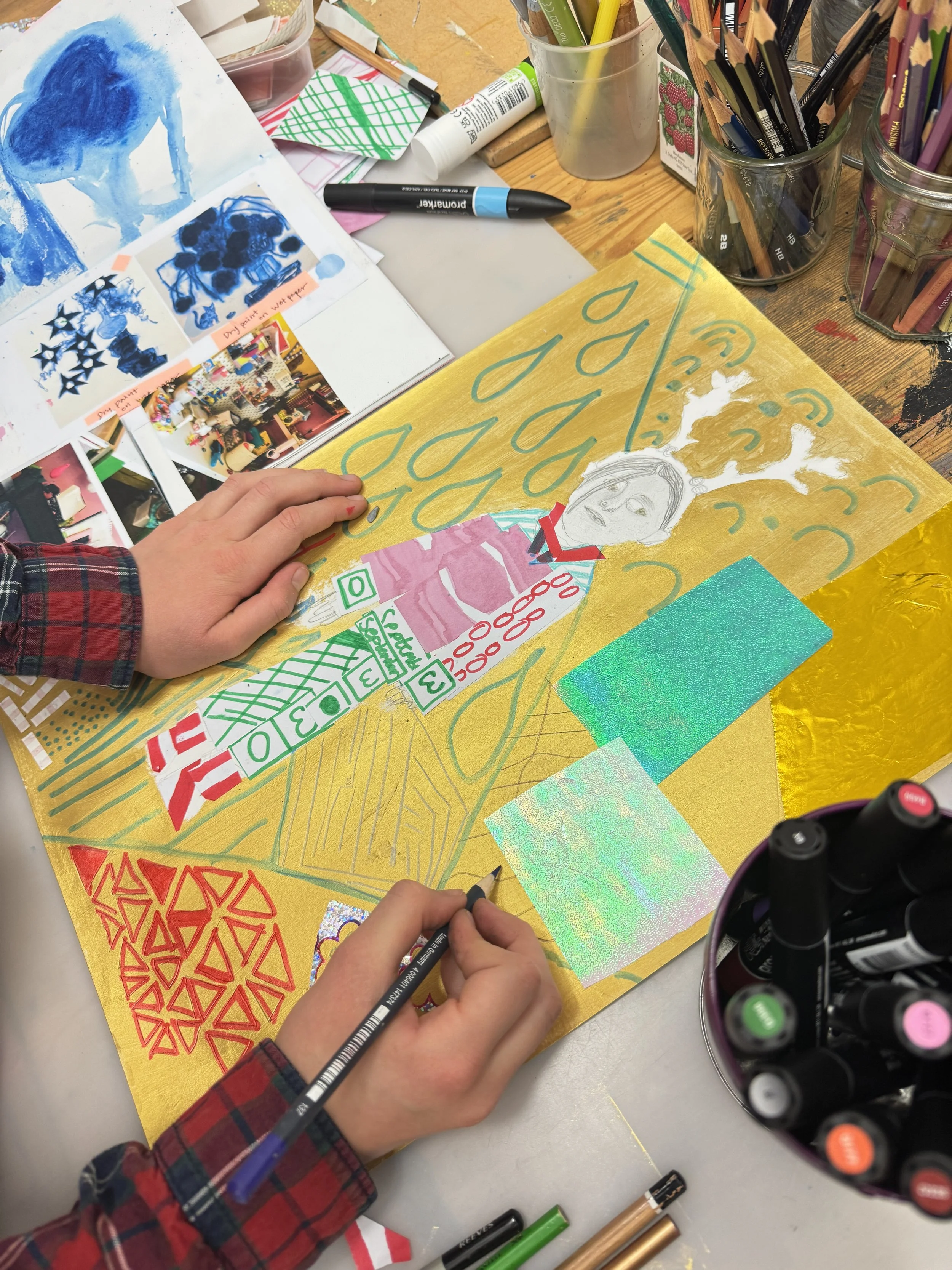 Inspired by an artist