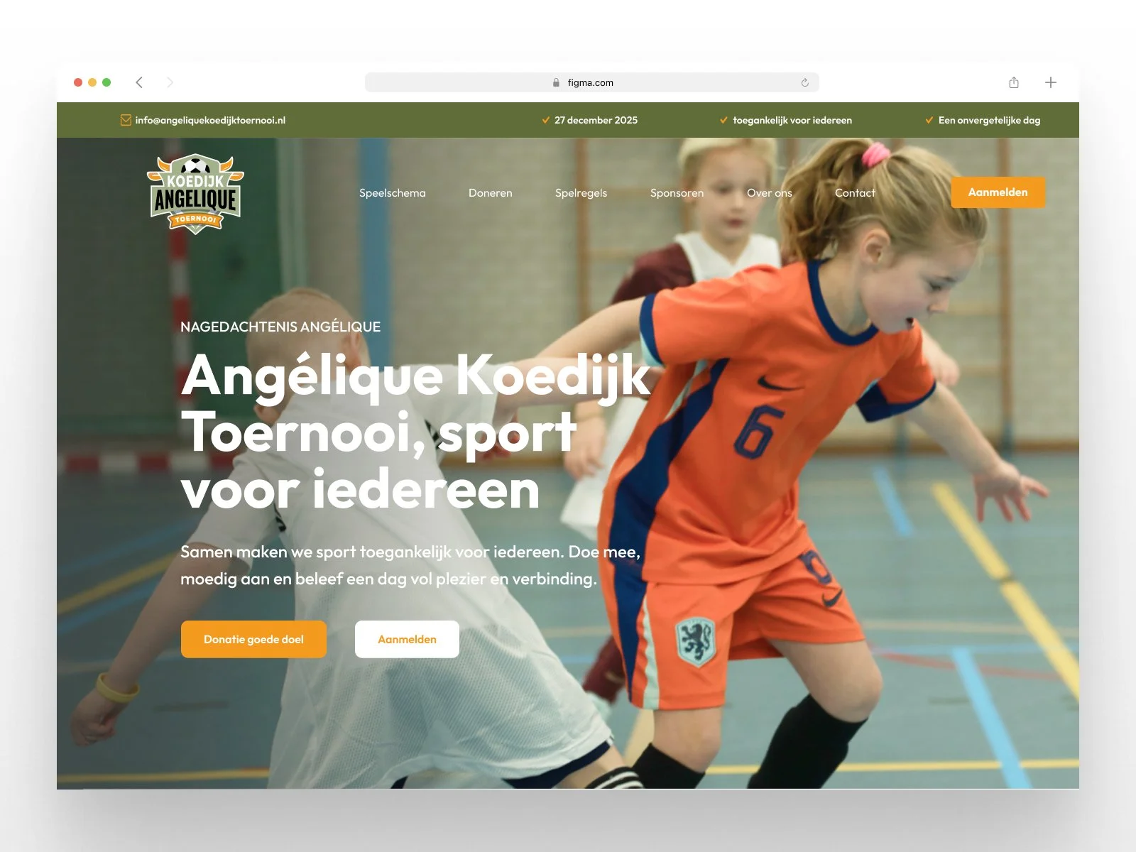 Angelique koedijk Toernooi