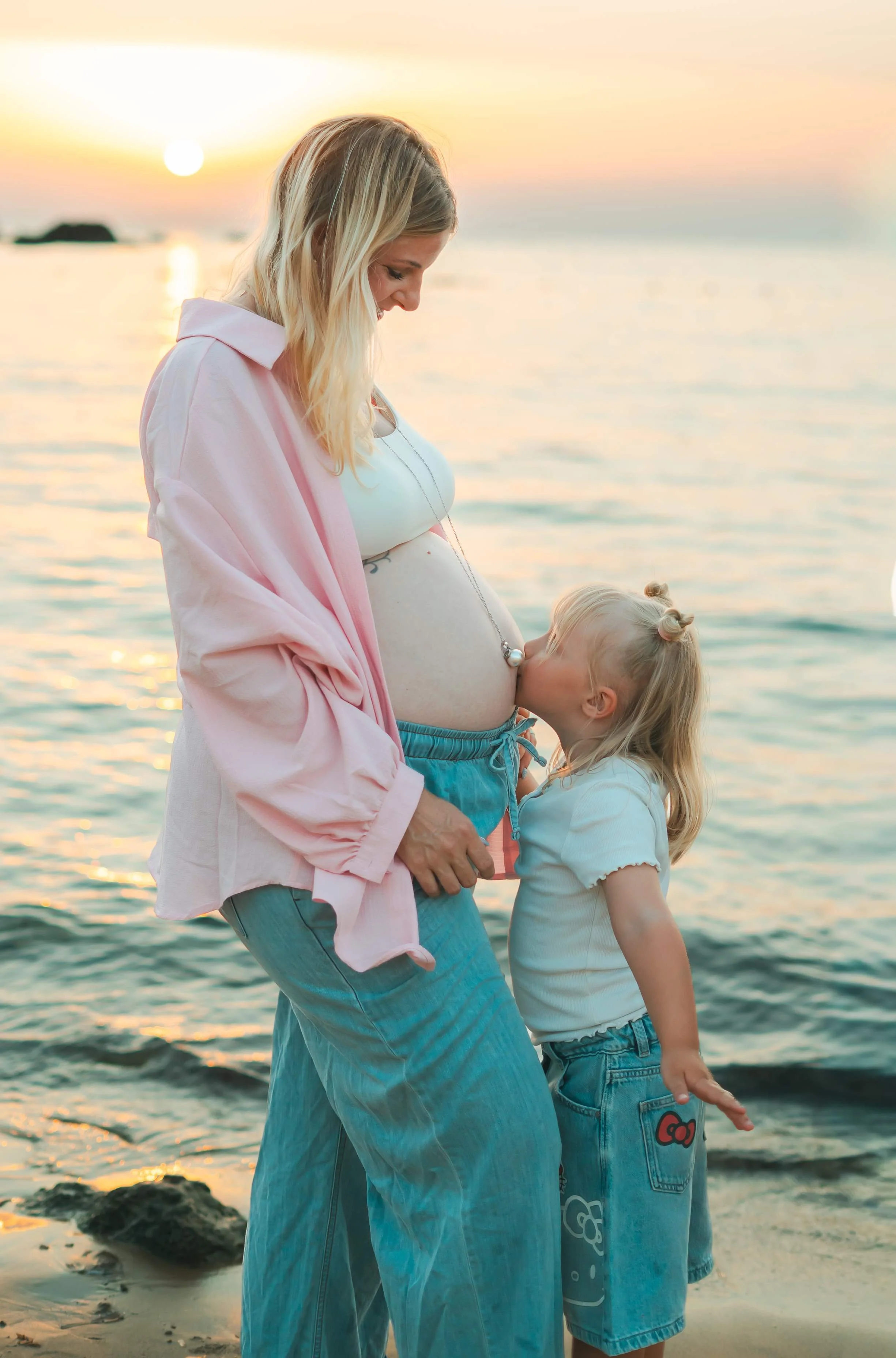 Maternity Beach Photoshoot Malta