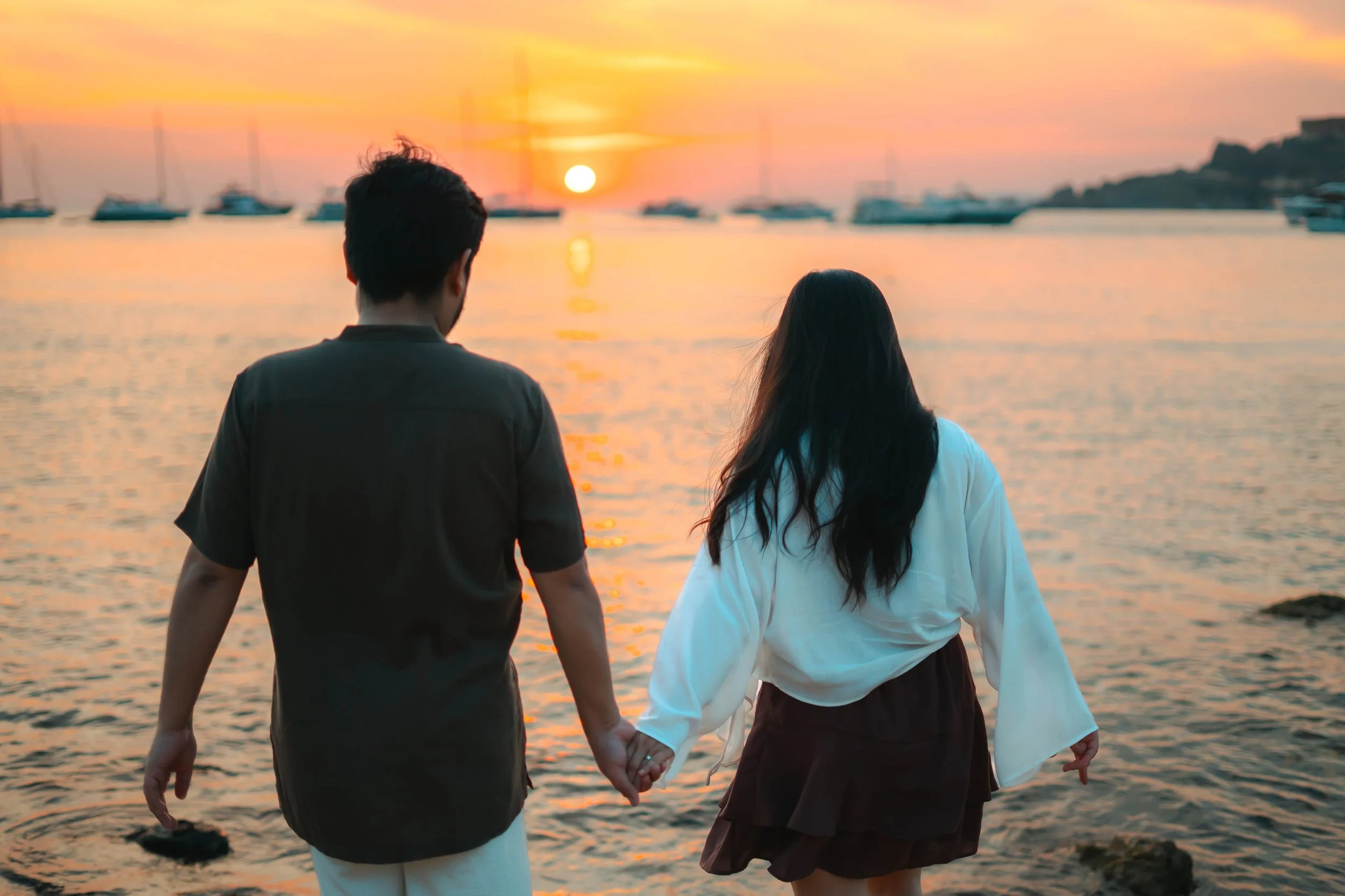 Professional engagement photoshoot