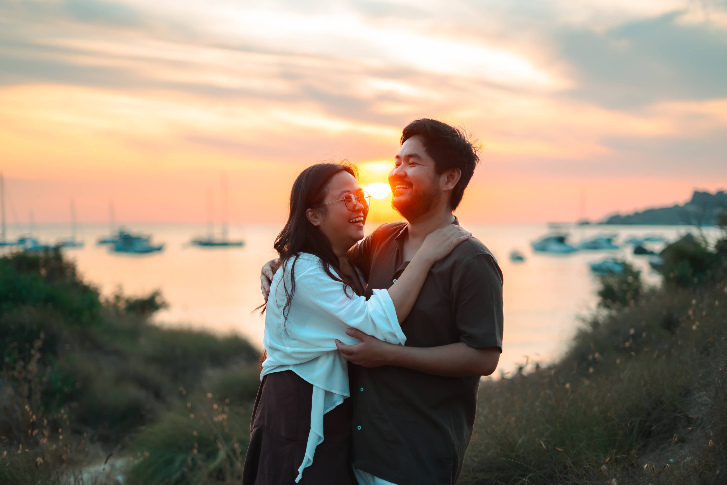 Professional engagement photoshoot