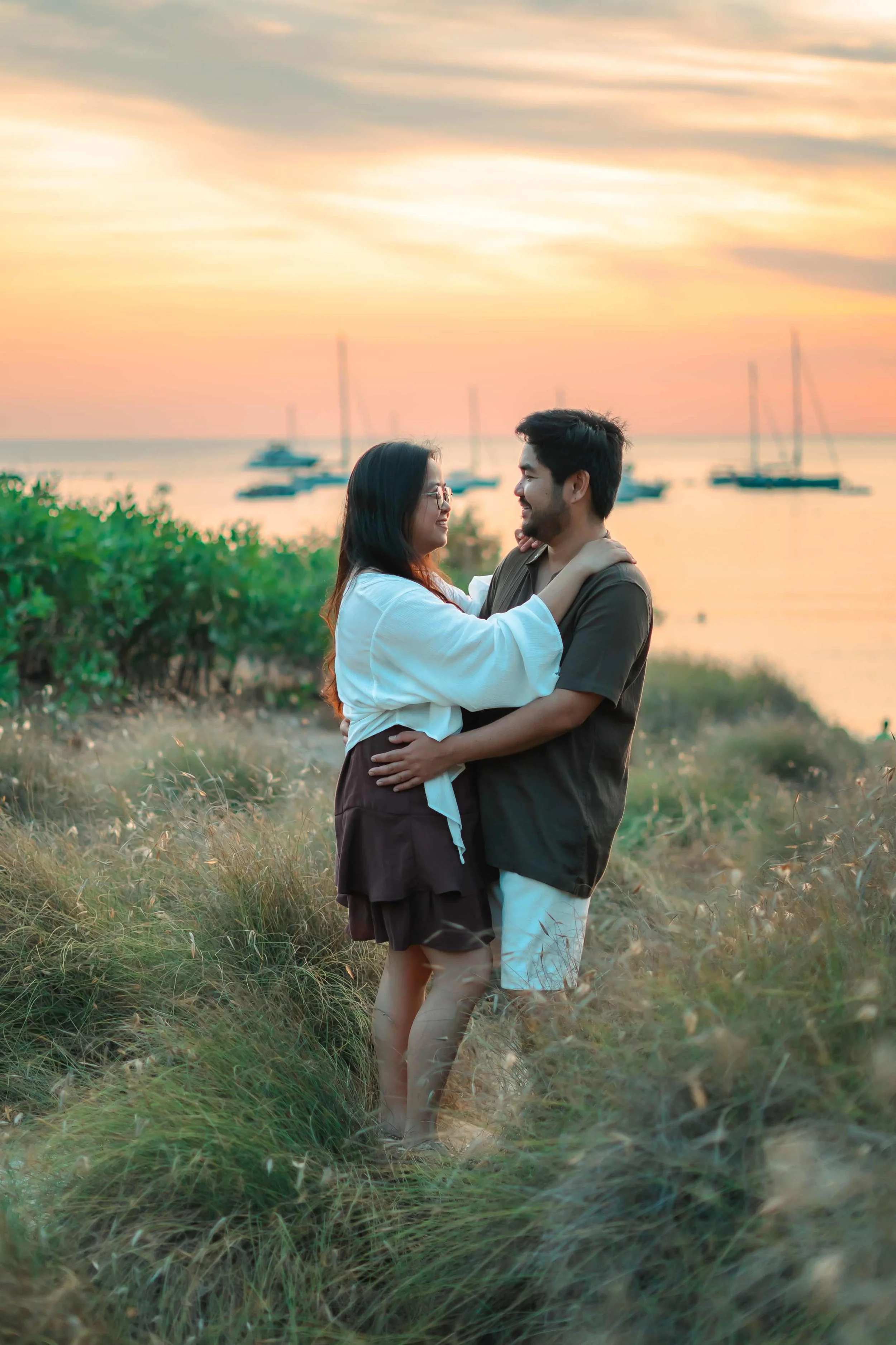 Professional engagement photoshoot
