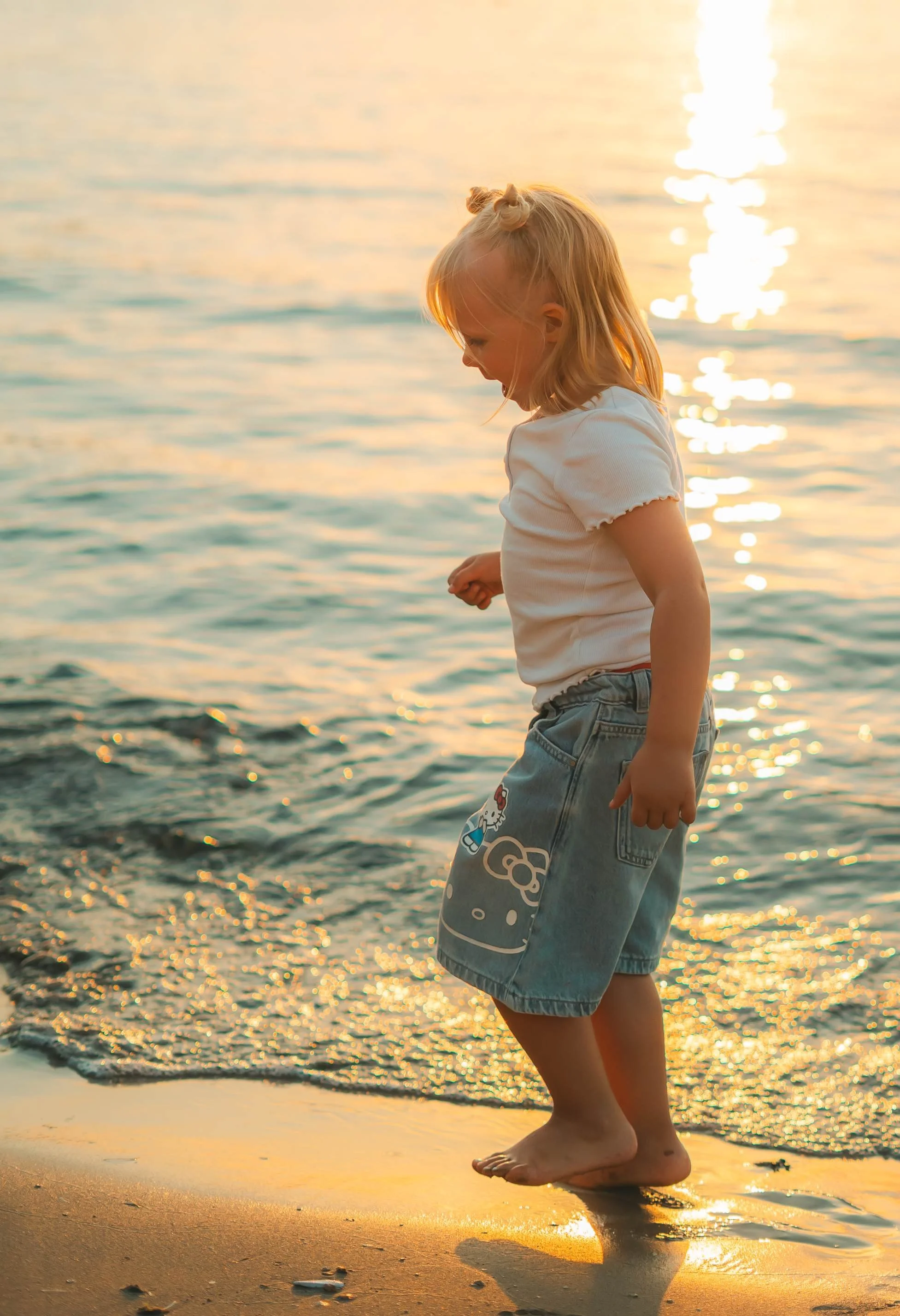 Golden hour family photoshoot