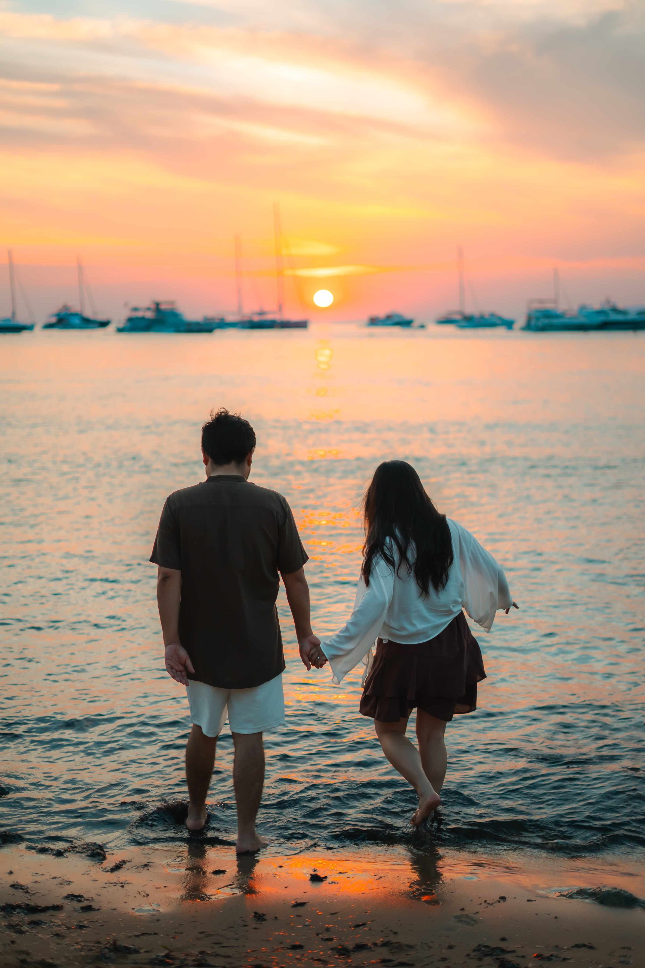 Professional engagement photoshoot