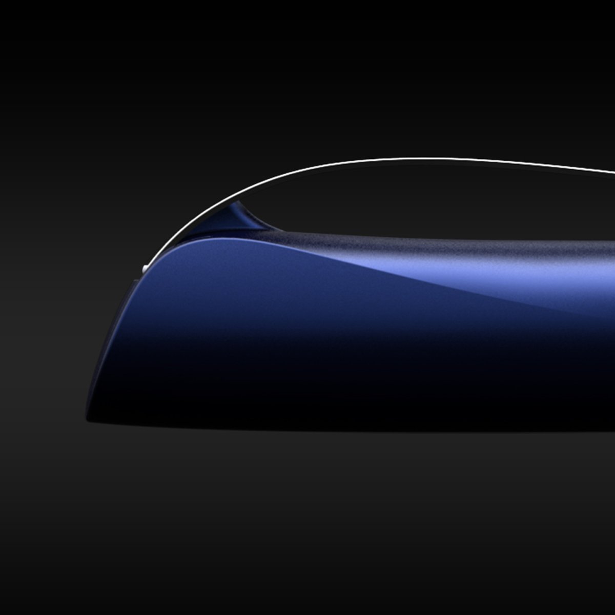 Sleek and aerodynamic form, highlighting modern elegance and refined contours for a sophisticated design aesthetic.
