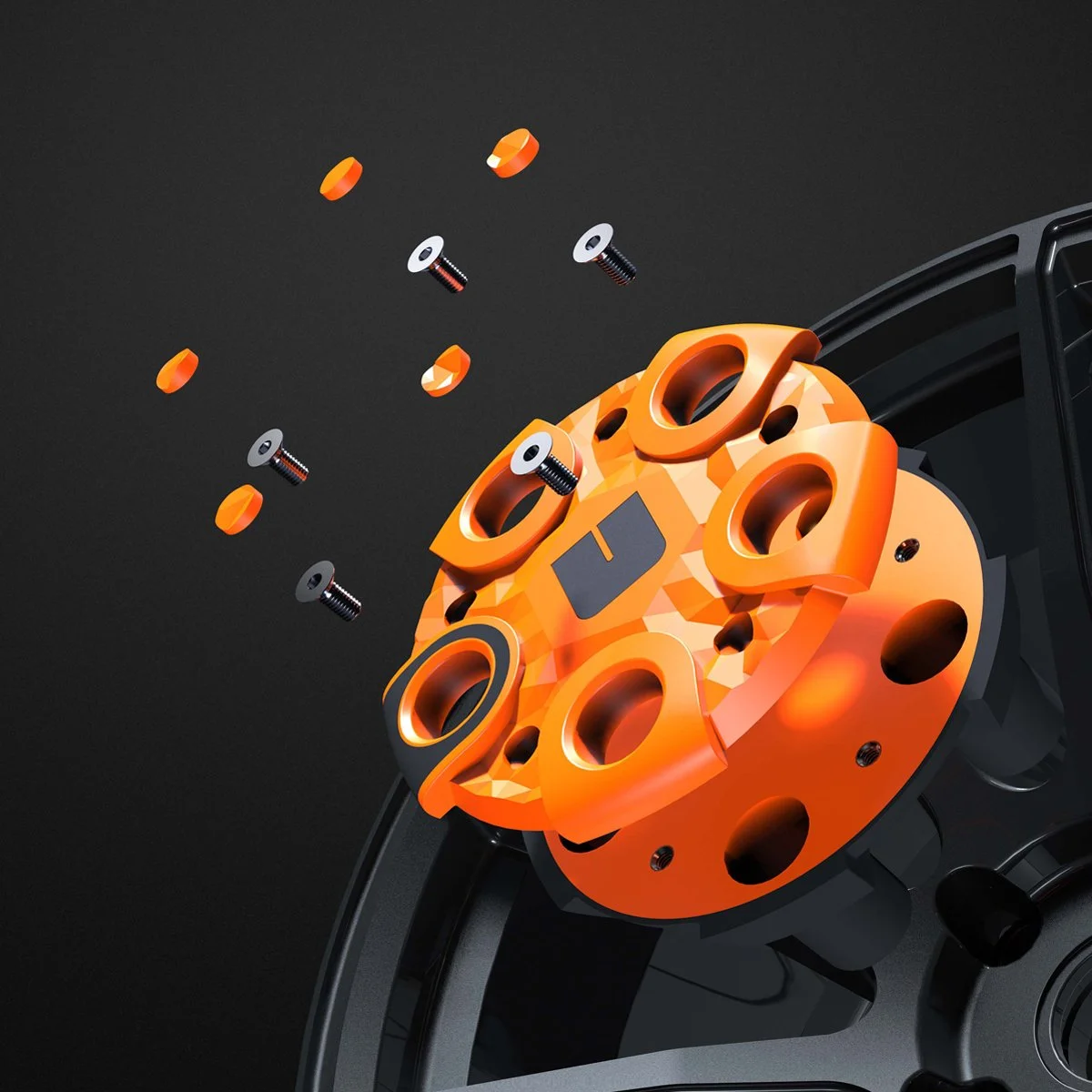 High-precision mechanical component with modular assembly, designed for robust performance and ease of customization.