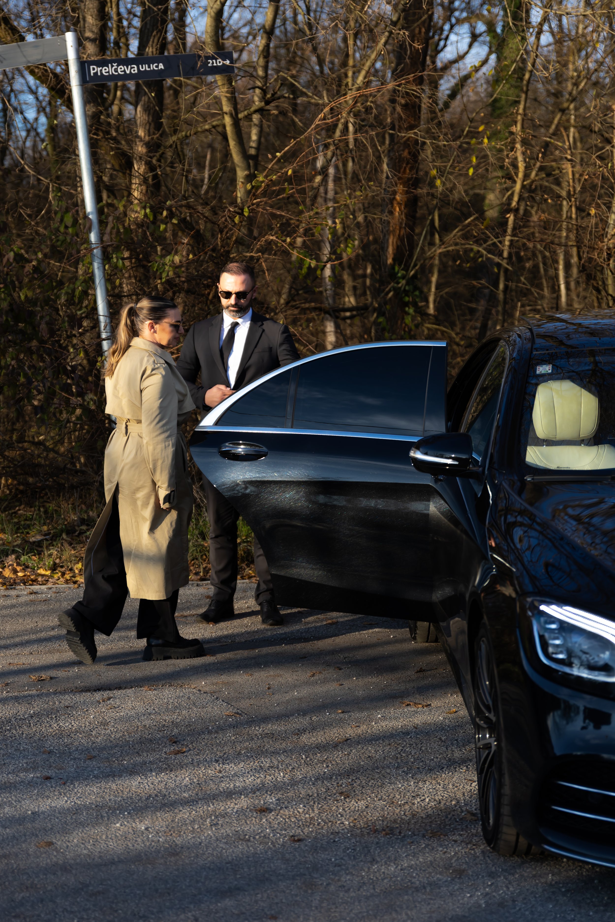 Luxury private chauffeur service in Istria with premium vehicles