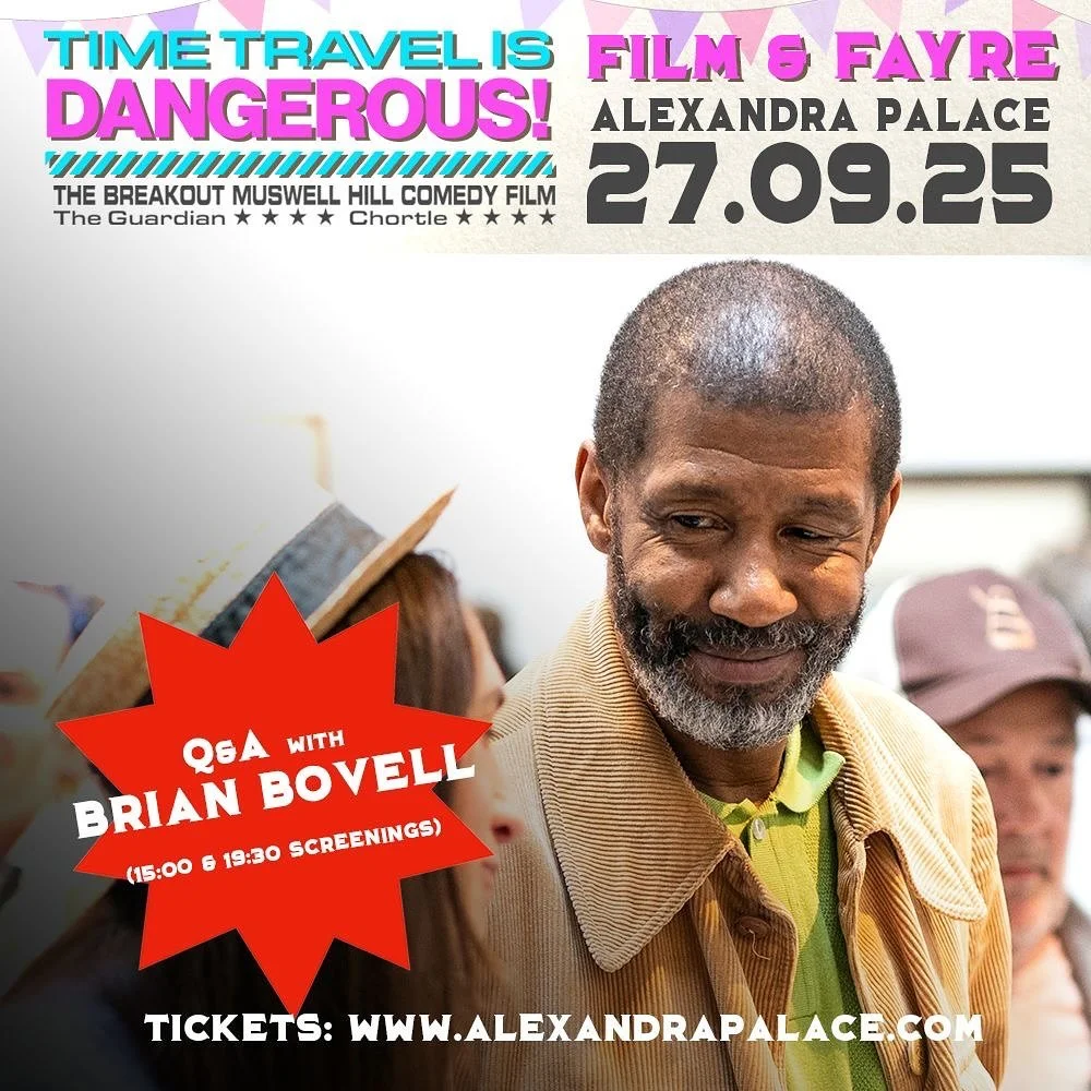 This Saturday we will also be joined by the amazing @brianbovell59 for both Q&amp;As following the screenings of Time Travel is Dangerous!