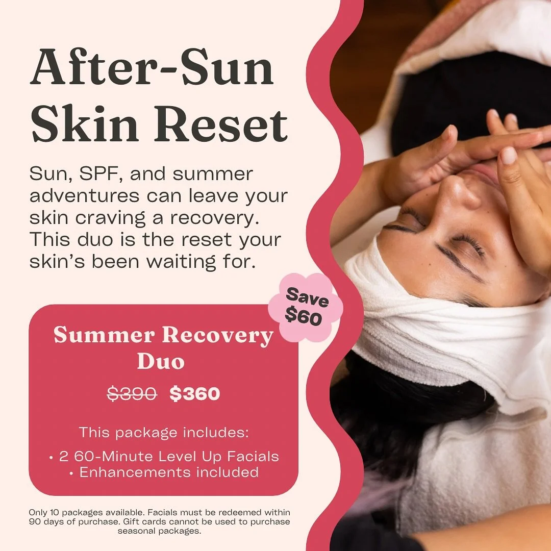 If your skin feels a little stressed after all the summer sun and SPF, you&rsquo;re not alone. This is the time of year when skin craves a little extra attention - hydration, balance, and some gentle recovery before Fall.

☀️Meet Our Summer Recovery 