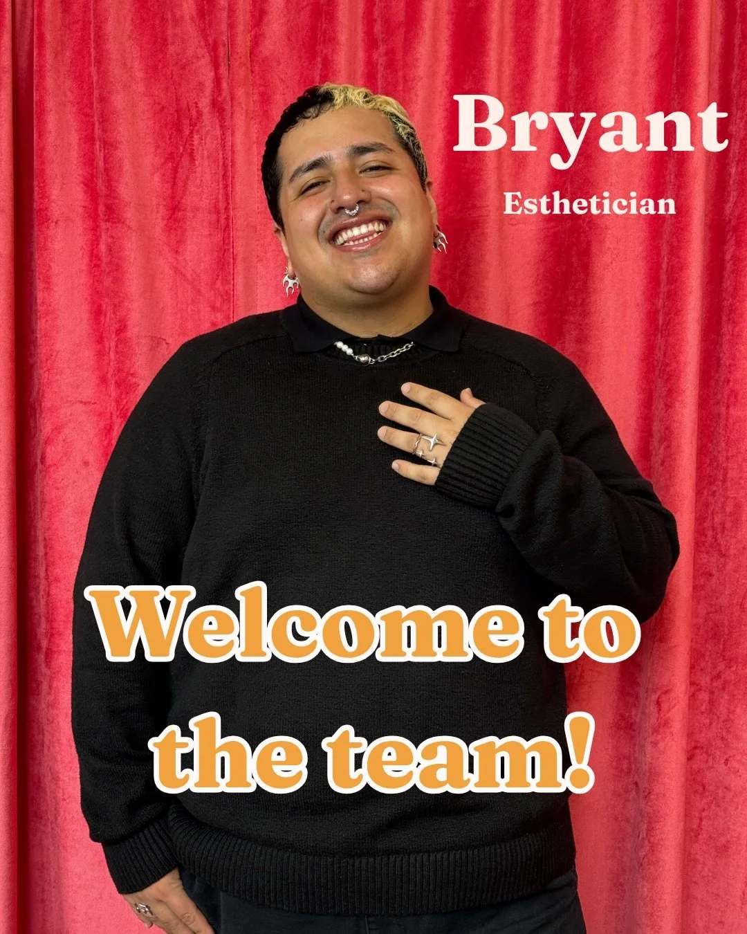 We are SO excited to introduce you to the newest member of the More Today family: Meet Bryant! 💜

Bryant comes to us with 5 years of experience as an esthetician. He&rsquo;s the kind of esthetician who makes talking about your skin feel so comfortab