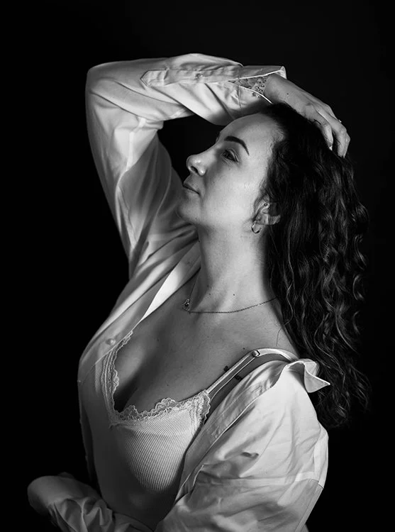 Portrait-noir-blanc-femme-lyon