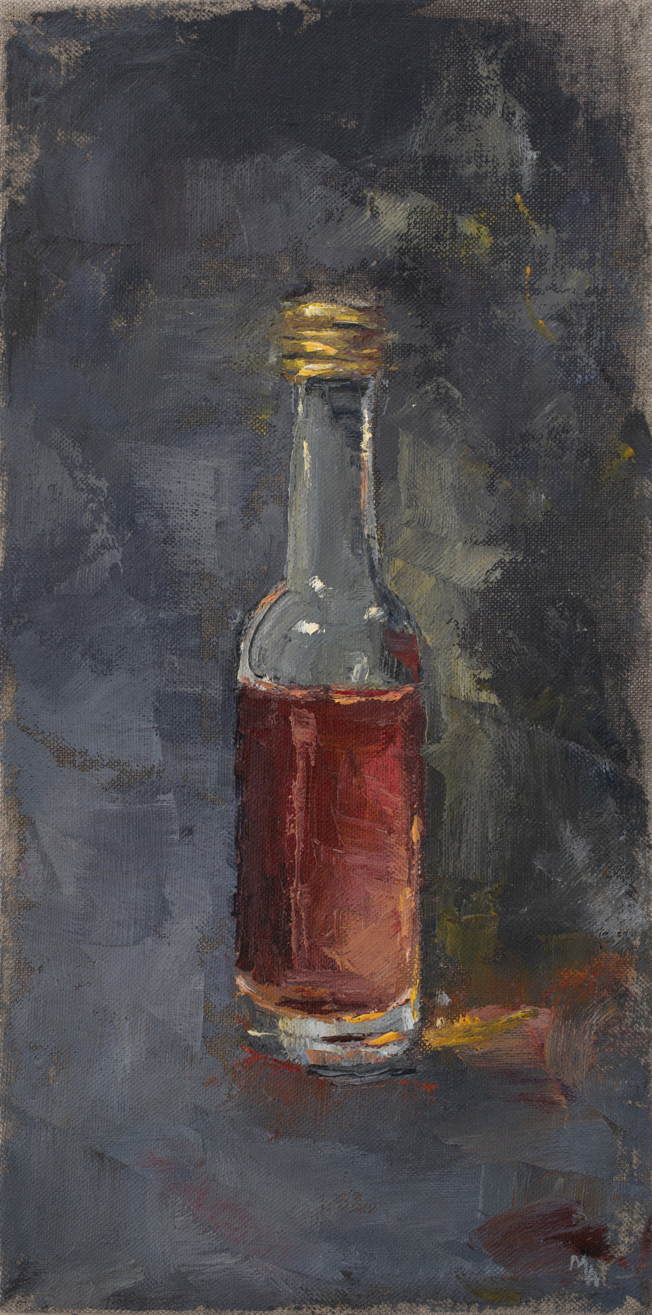 Pink bottle
