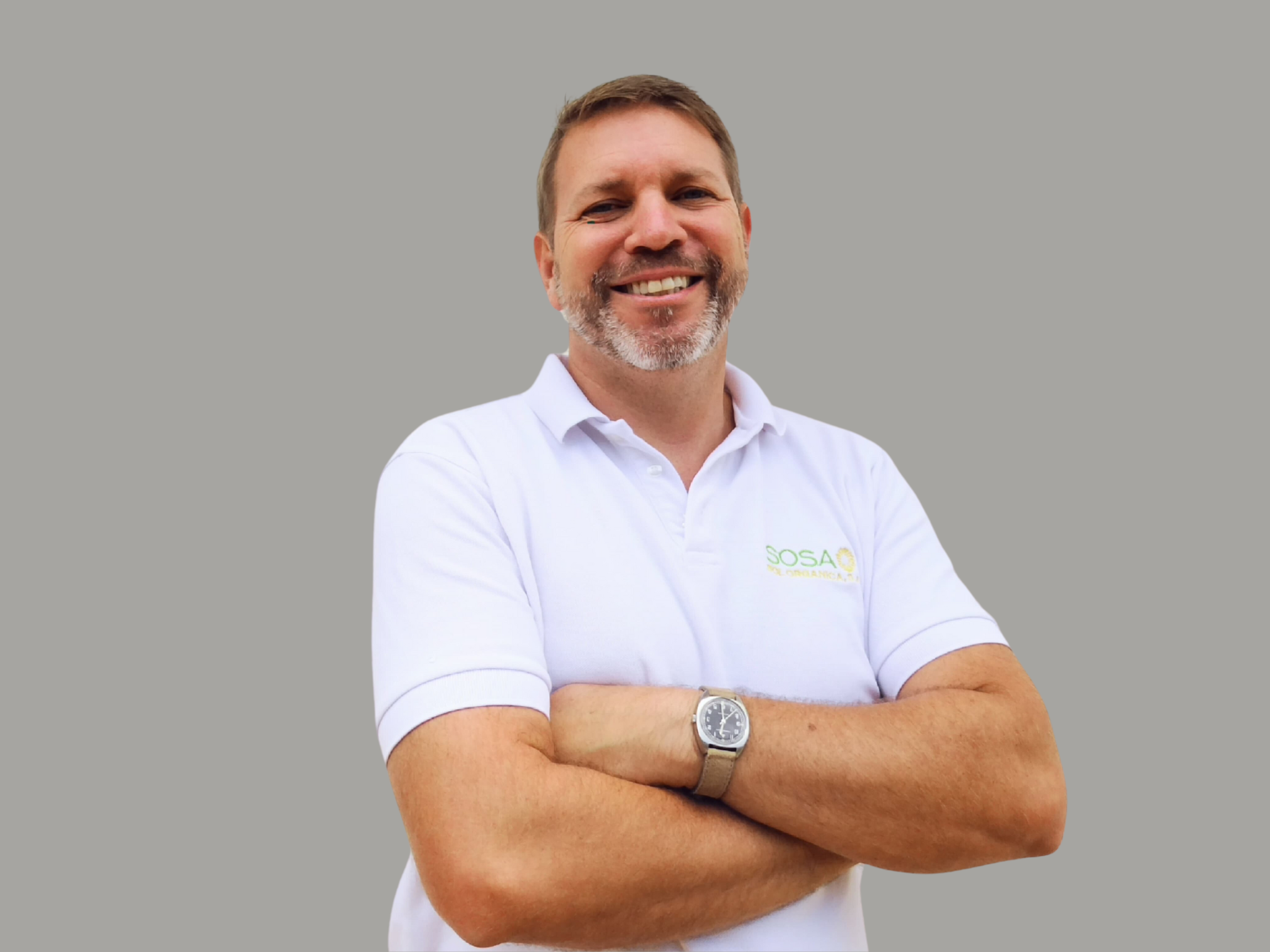 Will Burke, Founder & CEO, smiling and looking at the camera. Executive team member.