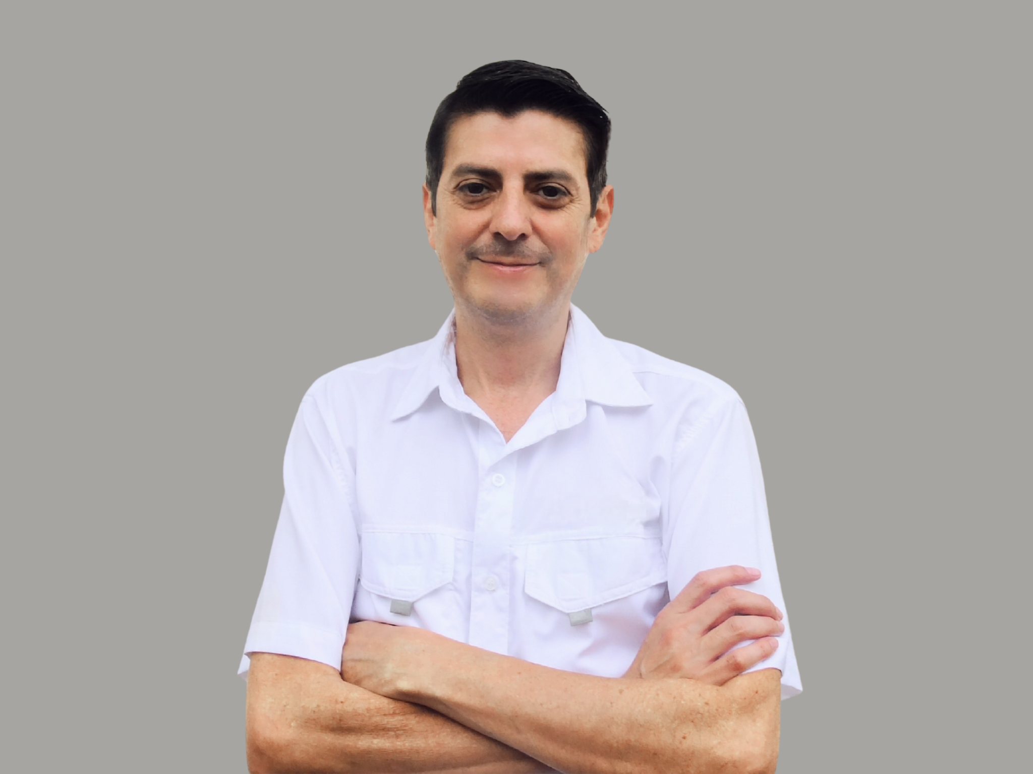 Miguel Ureña, Manufacturing Manager,, smiling and looking at the camera. Executive team member