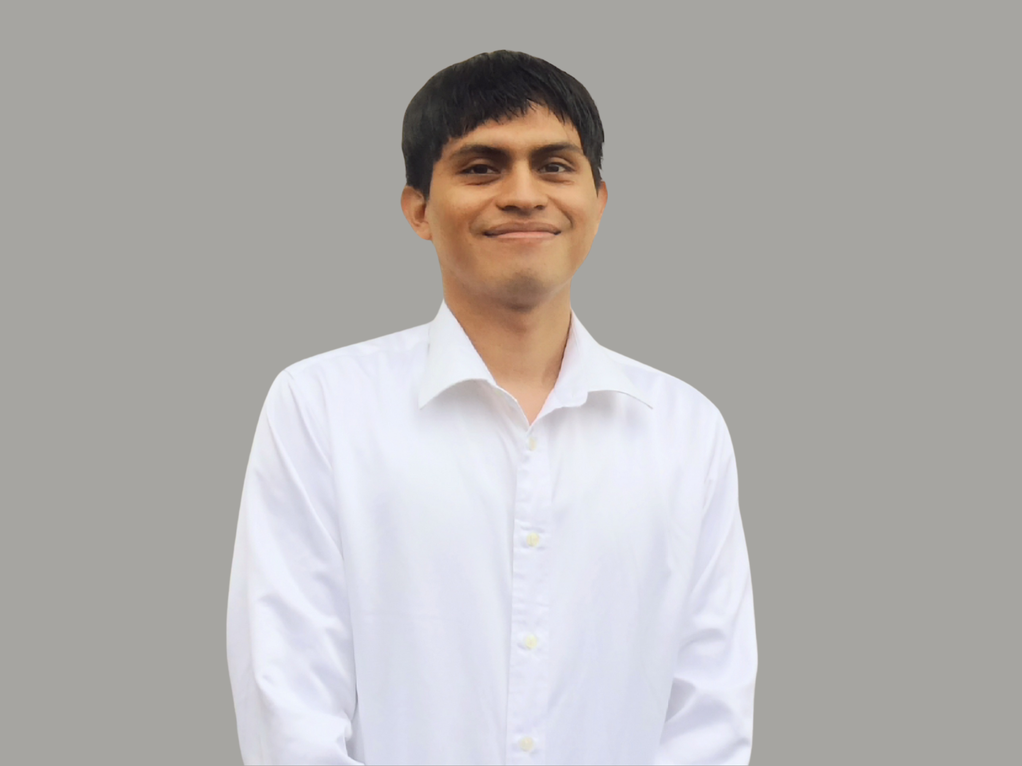 yaser morales, sales support, smiling and looking at the camera. commercial team member