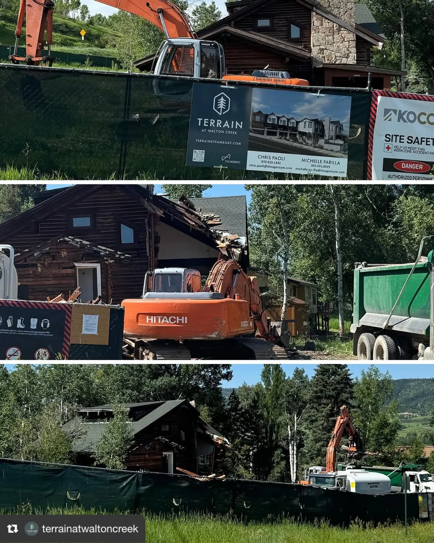 DEMO HAS BEGUN! 🚧
Just one more presale available! CONTACT @theagencysteamboat @chris.paoli.1 today for more information.
.
.
.
#demo #newconstructionhomes #steamboatrealestate