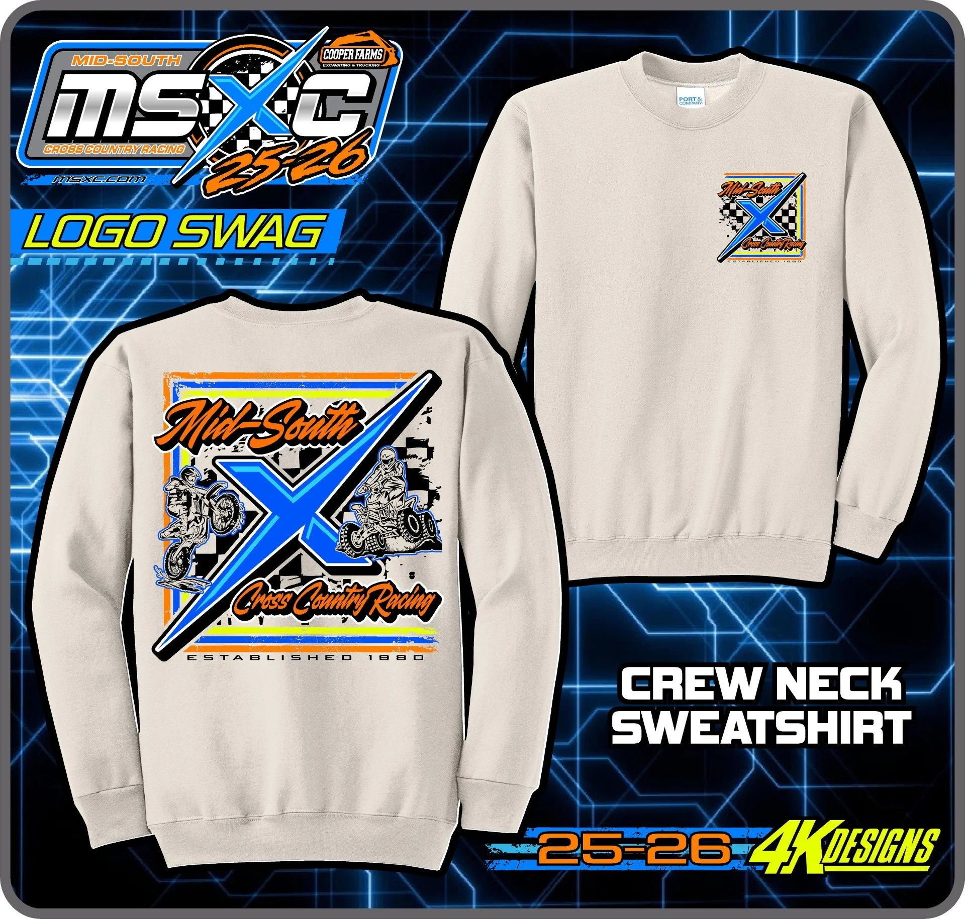 MSXC Vintage Crewneck