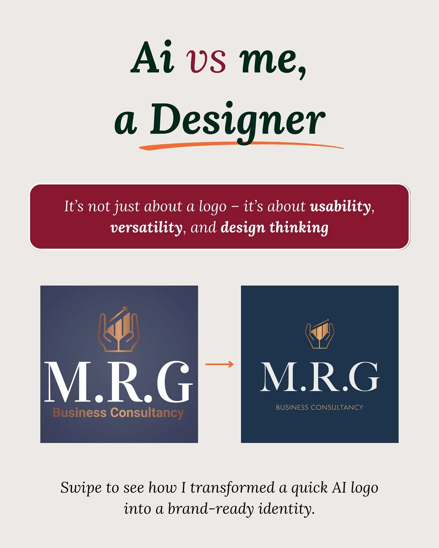 Brand transformation in action ✨

Sometimes a rebrand isn&rsquo;t just about a new logo &ndash; it&rsquo;s about building a complete identity that works across every touchpoint.

We moved beyond surface-level changes to create:
Professional logo with
