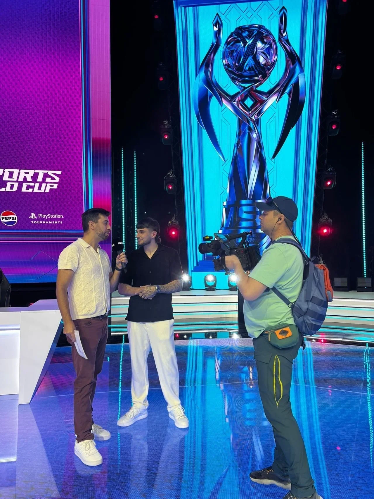 Danny Aarons' at the Esports World Cup