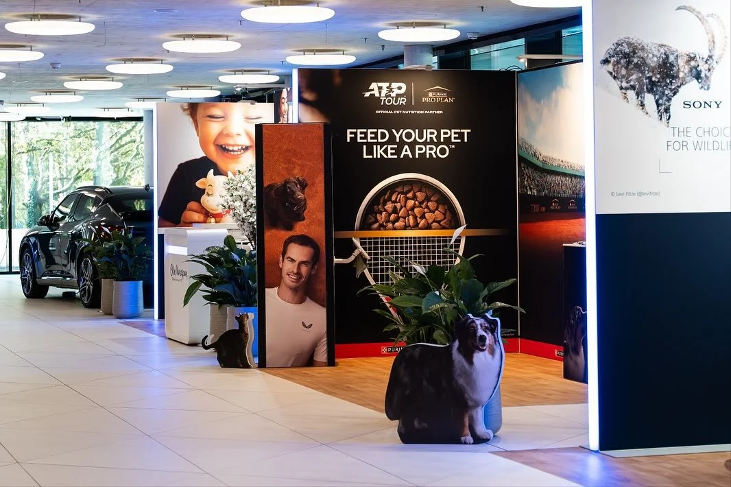 Another successful tennis activation ✅

Our team was on the ground in Basel to deliver Pro Plan&rsquo;s rights package at the ATP Tour Swiss Indoors, on behalf of Nestl&eacute; Purina @proplan_eu . The activation brought the brand&rsquo;s performance