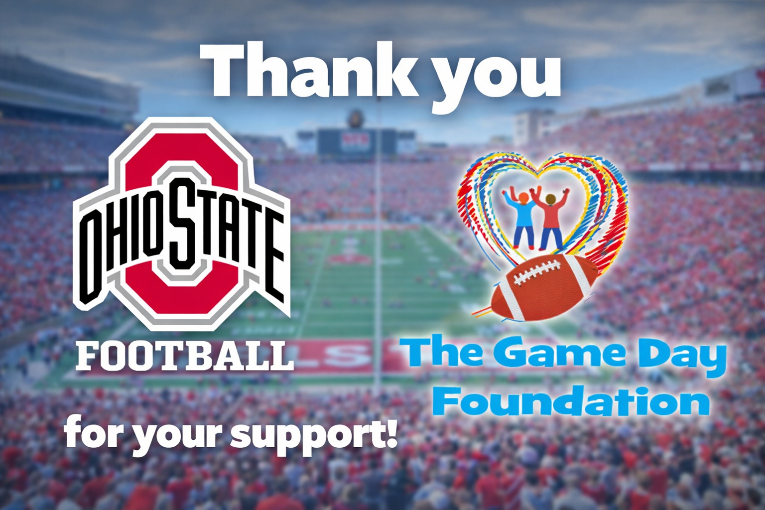 Ohio State supports Game Day Foundation