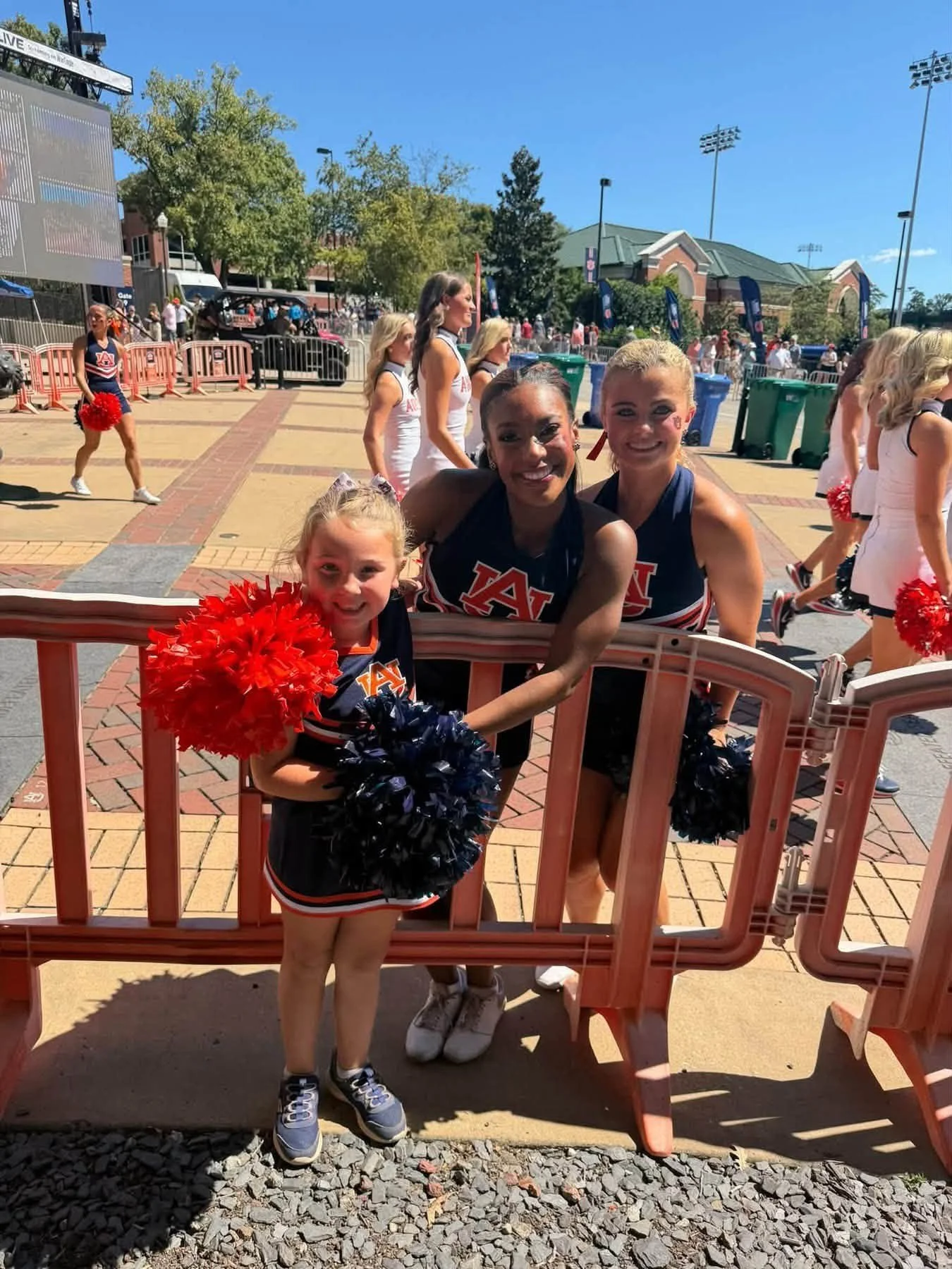 Oakley makes some new friends

