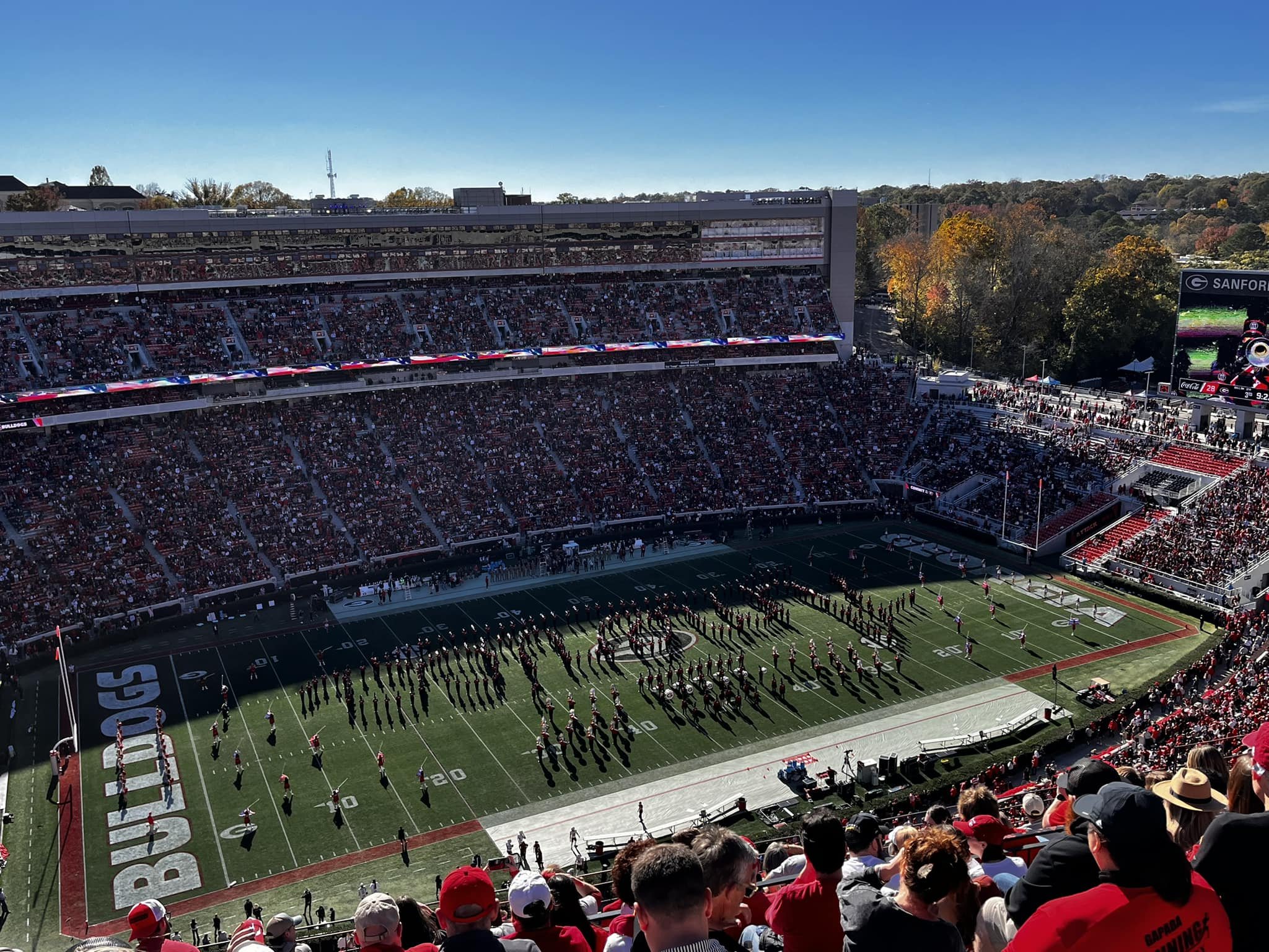 Saturday at Georgia's legendary Sanford Stadium with Game Day Foundation in the house!  11-22-25
