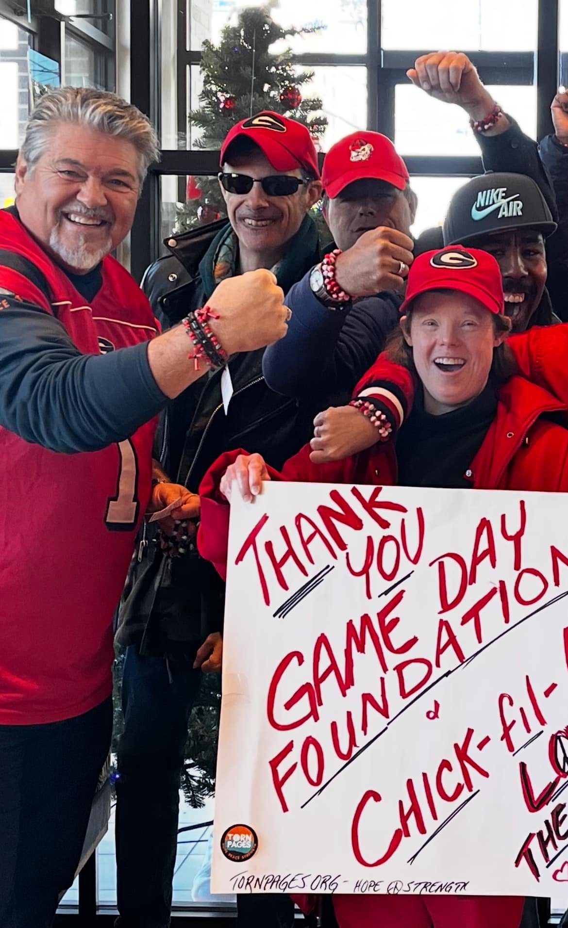 The Happy Club loves the Game Day Foundation and Chic-Fil-A
