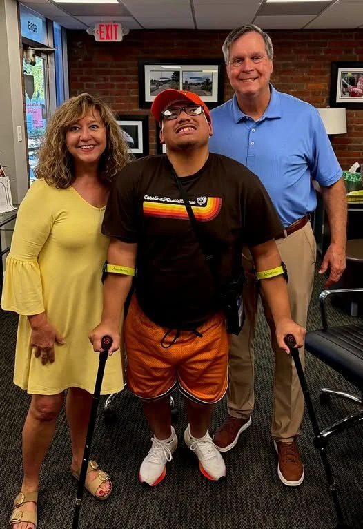 Steve Finlen delivers Clemson tickets for Nick 