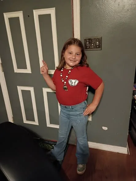 Tori is ready for her Game Day