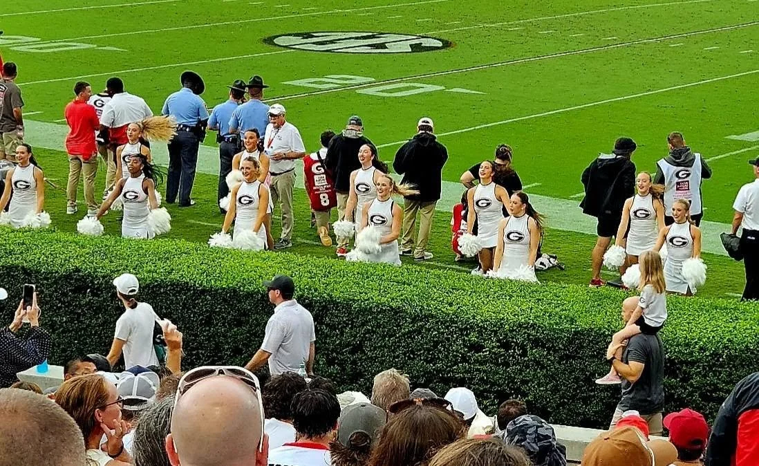 Joining in on cheers is part of the fun of the Game Day experience