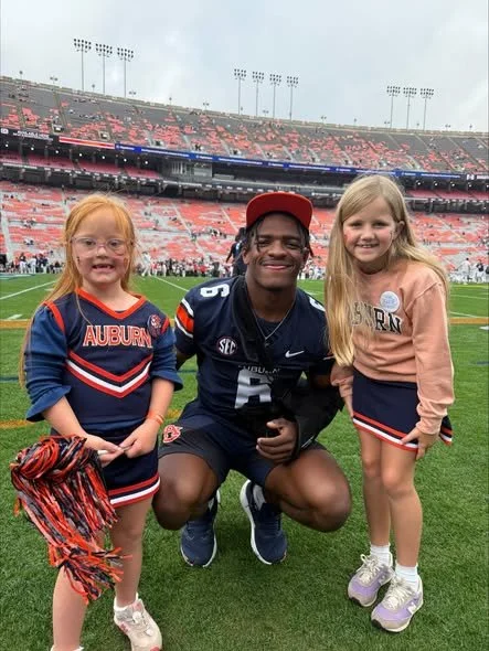 Penelope is a true Auburn fan
