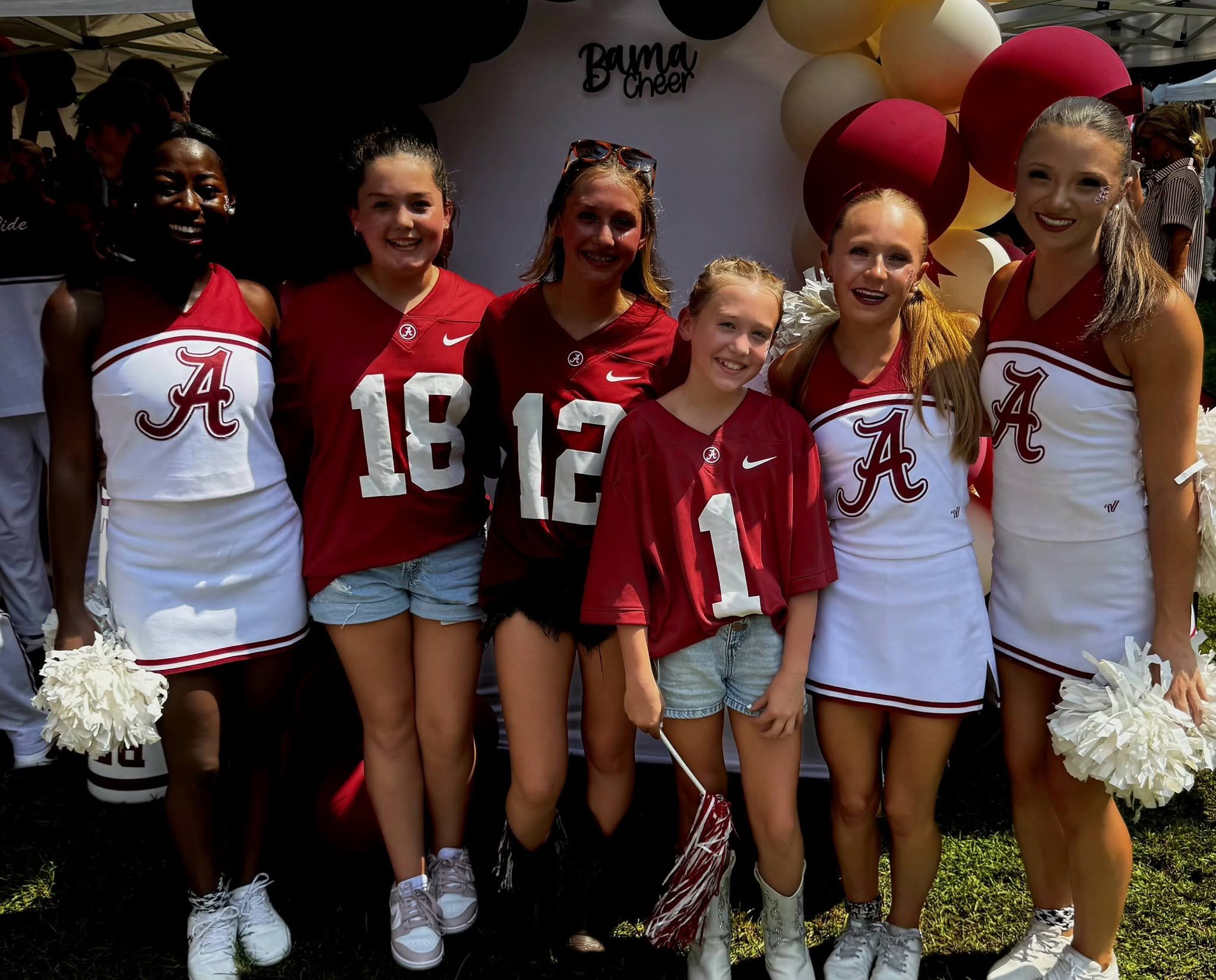 Thank you Alabama cheerleaders!