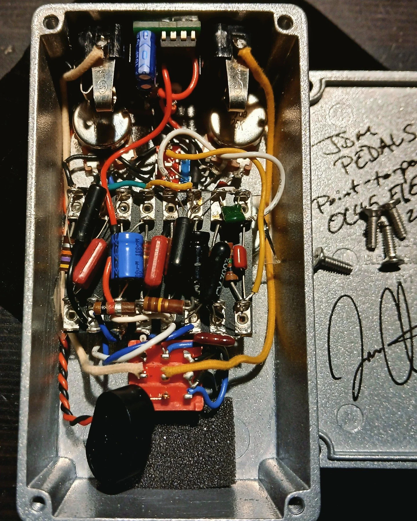 JDM PEDALS Black Friday Codes are ON!
Get on our Email list at www.jdmpedals.com

Get yourself an Elektrika this season. Or a JDM MKII... or both. 
Pick up our Vindicator or Bliss Bomb to pair a Tone Bender with a Rangemaster in one enclosure at a sc