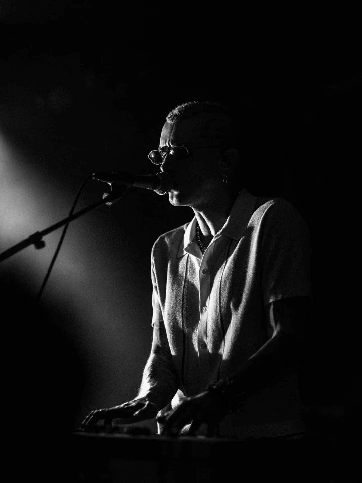Absolutely loved getting to photograph @trevorpowers .
I&rsquo;ll admit&mdash;I only knew a few of his songs going in, but I&rsquo;m so glad I got to experience this show. Not knowing exactly what to expect, I was immediately inspired.
The moment Tre