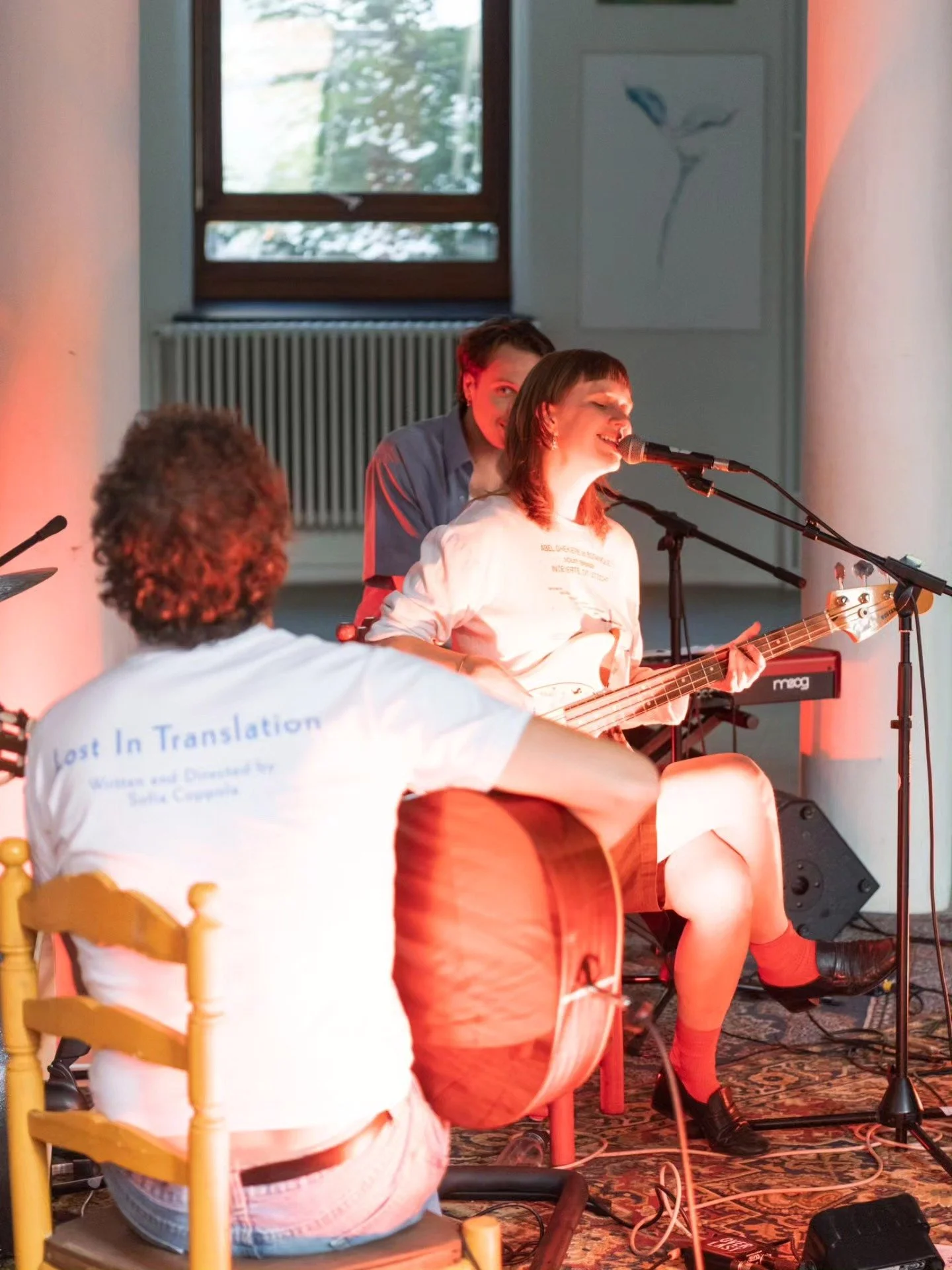 @overlast_ kicked off the caf&eacute; season early&mdash;diving headfirst into the duality of music.

We started with soft bedroom melancholy from @imthehug , the kind that wraps around you like a slow exhale after a long day. The red lighting melted
