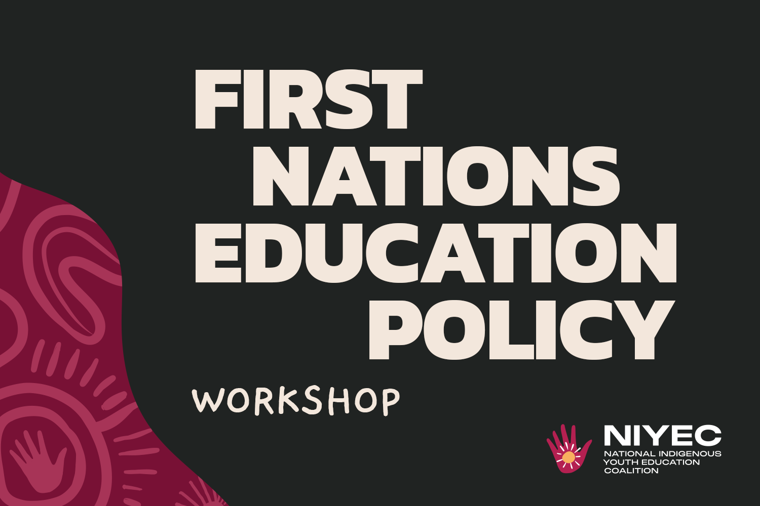 NIYEC First Nations Youth Organisations Consultation Workshop