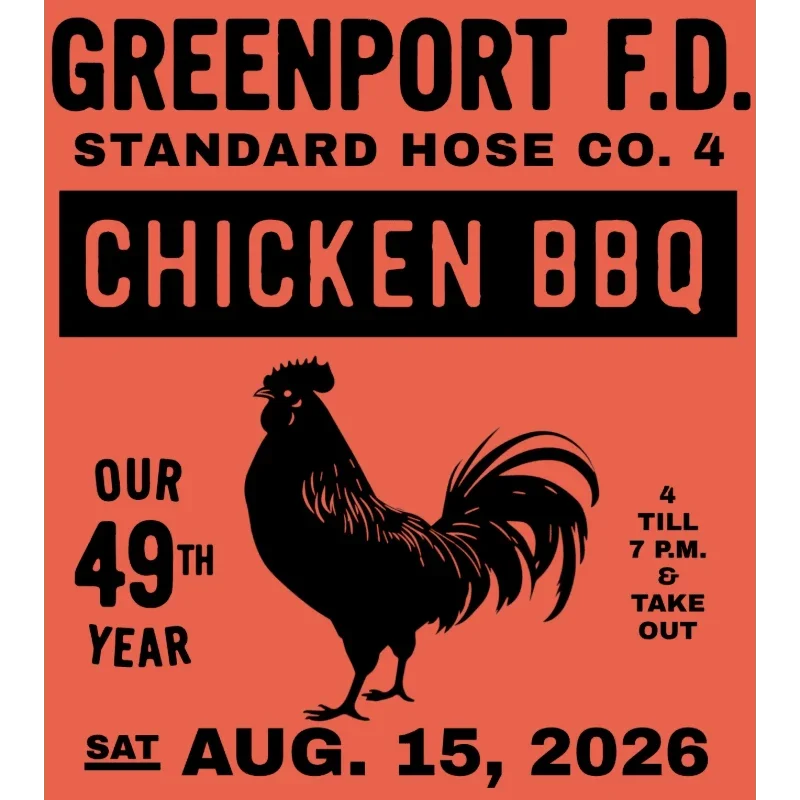 Standard Hose Company 4 49th Annual Chicken BBQ
