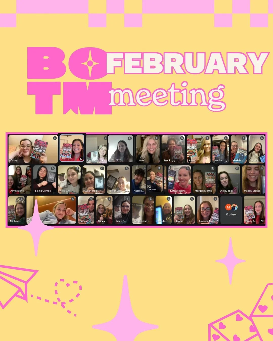 we met on tuesday night to chat all about our february pick, Kindred by Octavia E. Butler! we want to know your rating in the comments ⤵️

we were all SO captivated by this story and found it hard to put down and as always, had an amazing discussion 