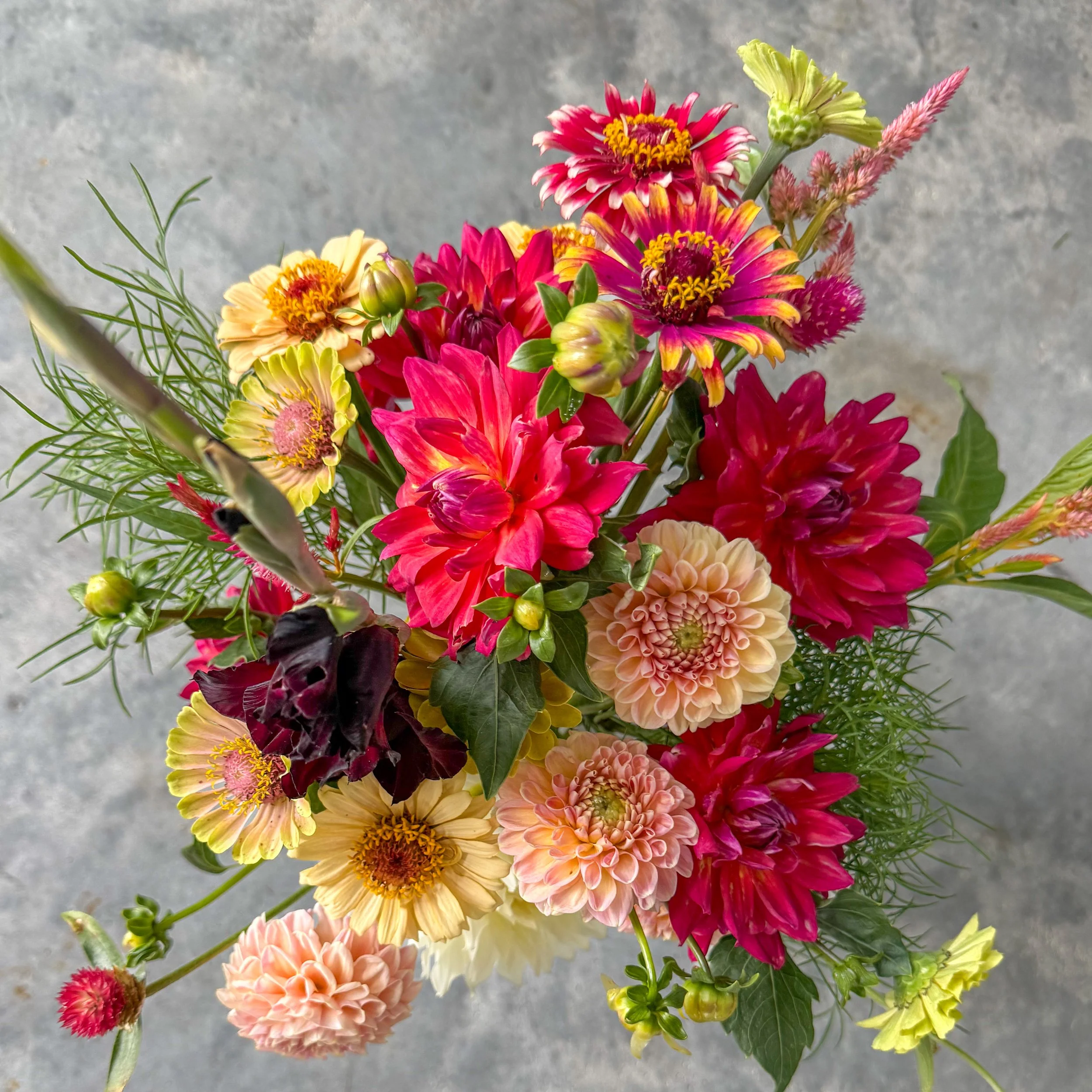 mixed late summer bouquet