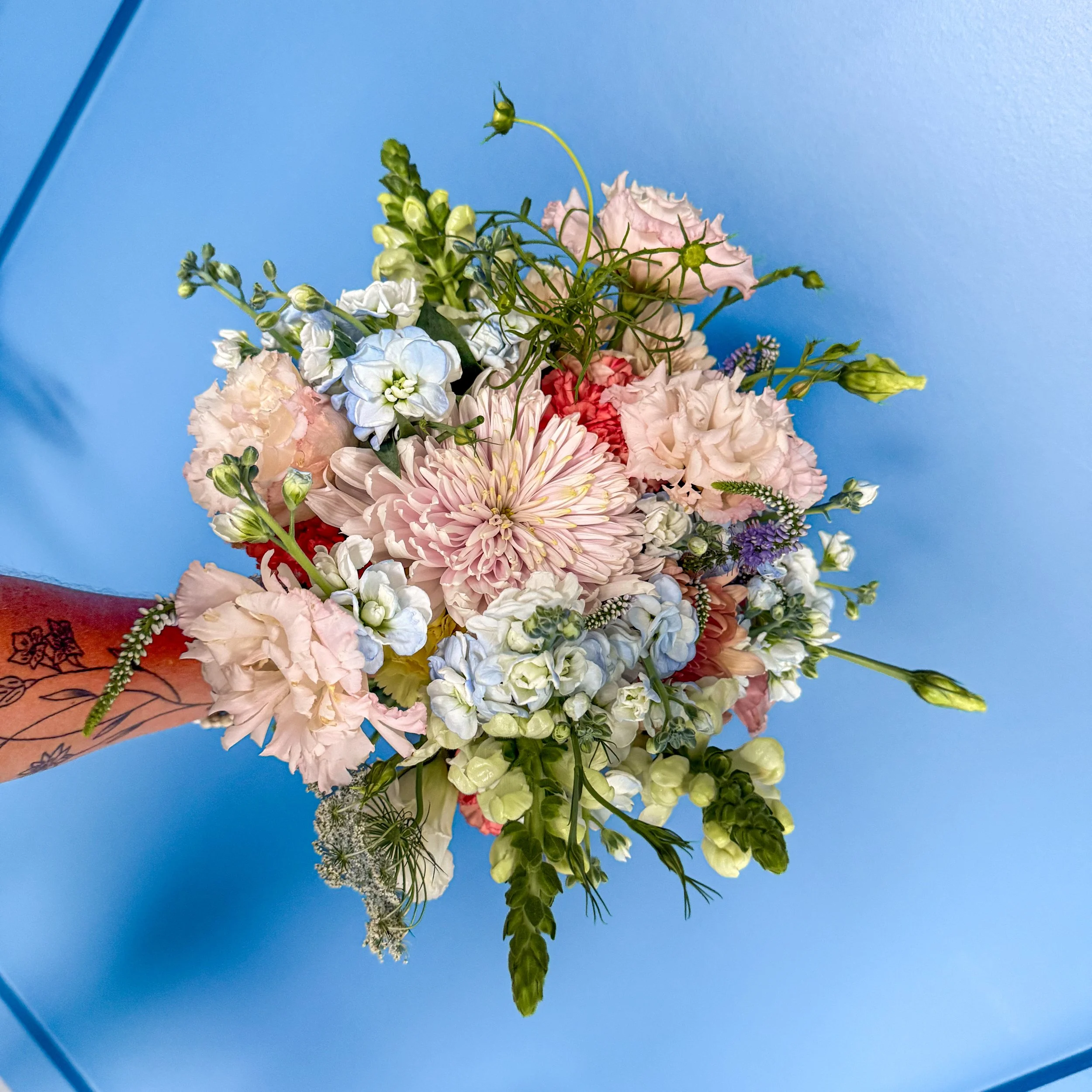 spring bridal bouquet