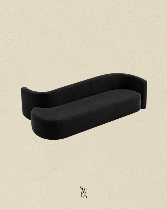 Ophelia Duo Sofa - Midnight