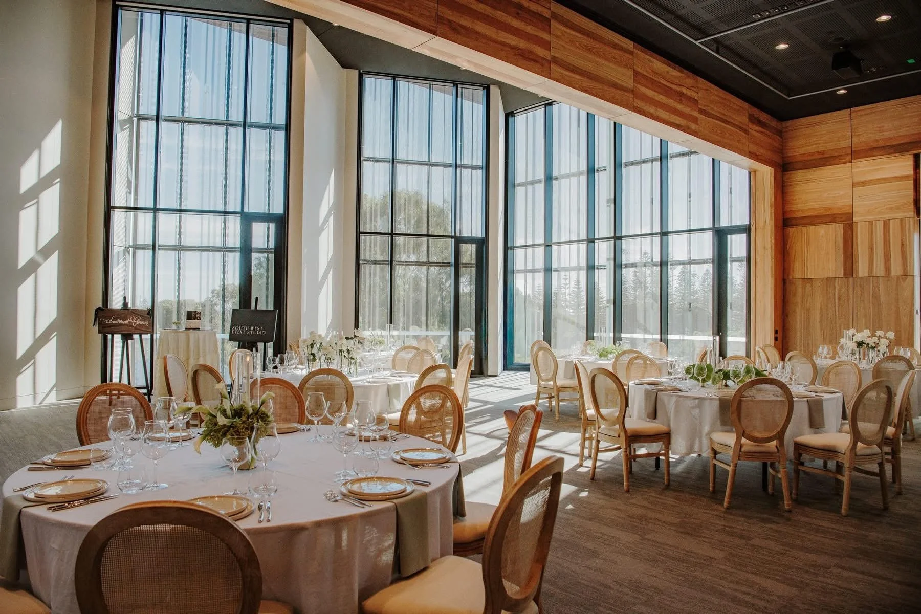  Corporate event setup and furniture hire at Saltwater Busselton by South West Event Studio 