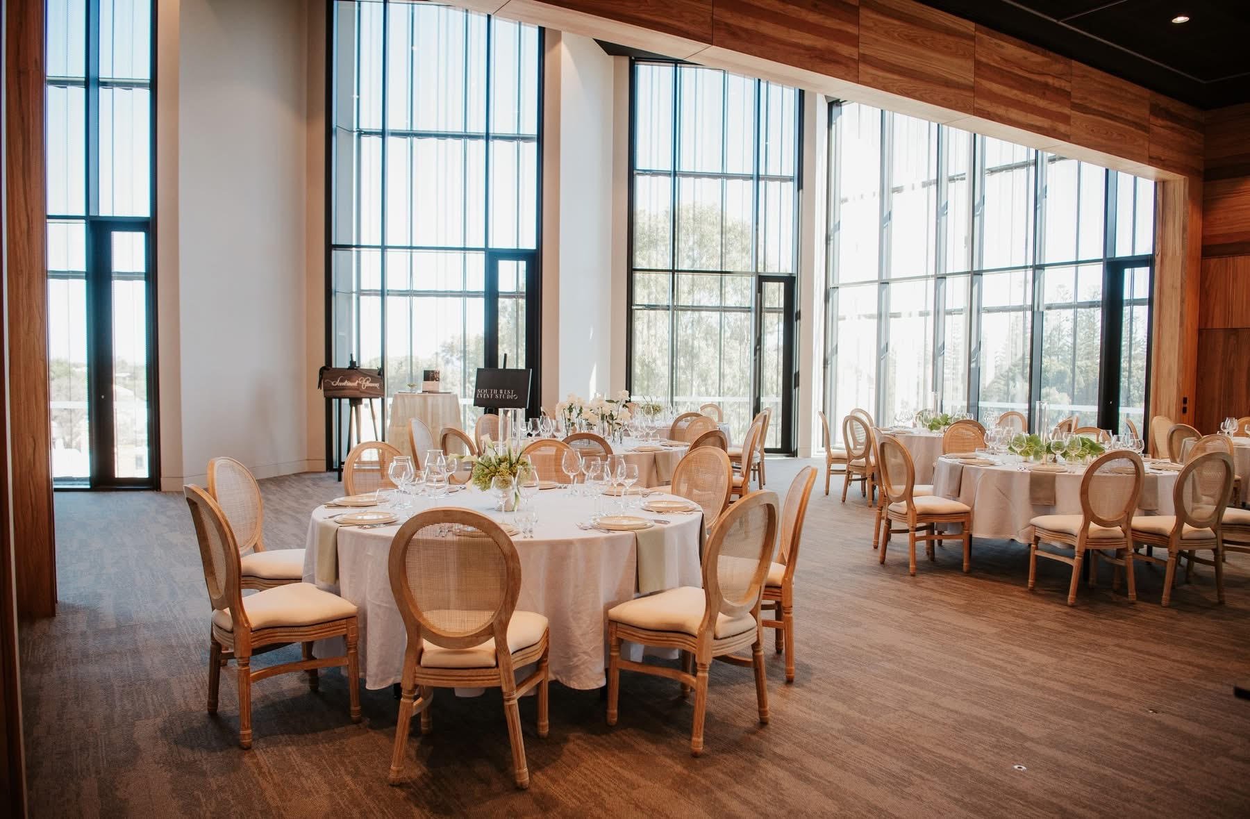  Corporate event setup and furniture hire at Saltwater Busselton by South West Event Studio 