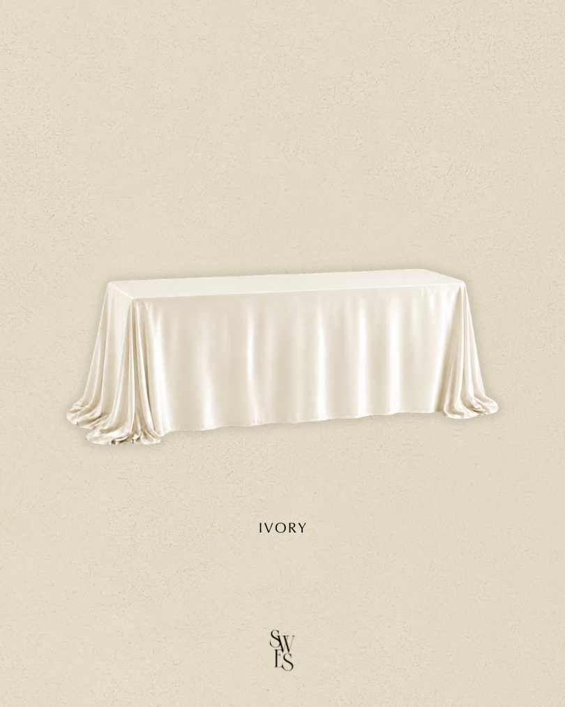 Tablecloth Rectangle Large - Satin Ivory.png