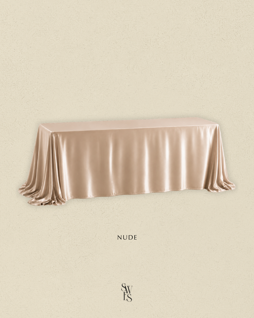 Tablecloth Rectangle Large - Satin Nude.png
