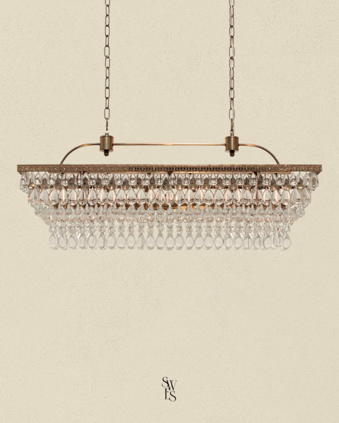 Chandelier - Monaco Crystal